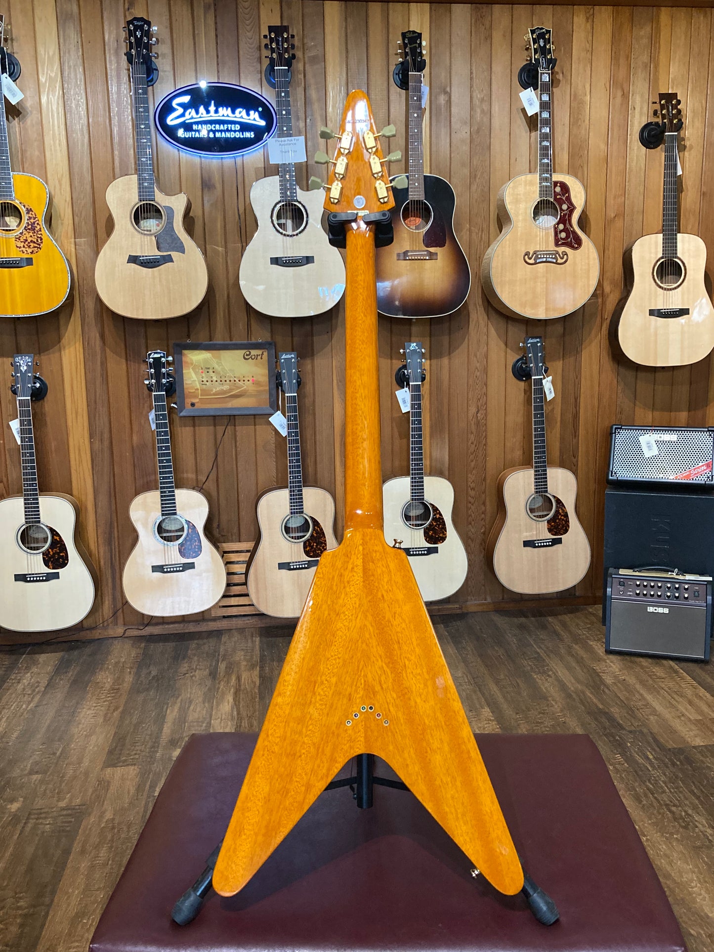Epiphone Joe Bonamassa Signature '58 "Amos" Korina Flying V w/Case (2018)