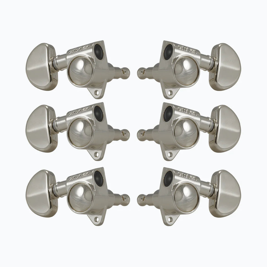 All Parts Grover 102-18 Series 3x3 Rotomatic Tuners - Nickel