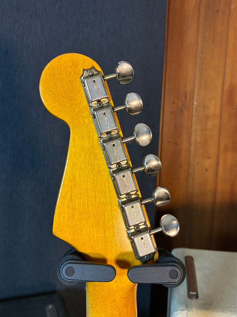 Fender Pre-CBS Stratocaster Electric Guitar w/Case - Refinished Sunburst (1964)