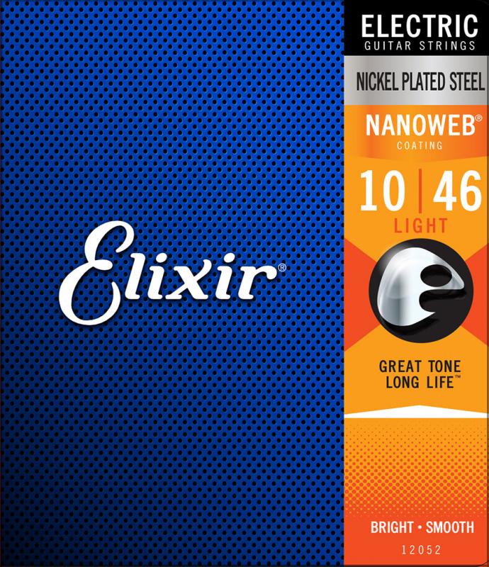 Elixir Nanoweb Coated Electric Guitar Strings