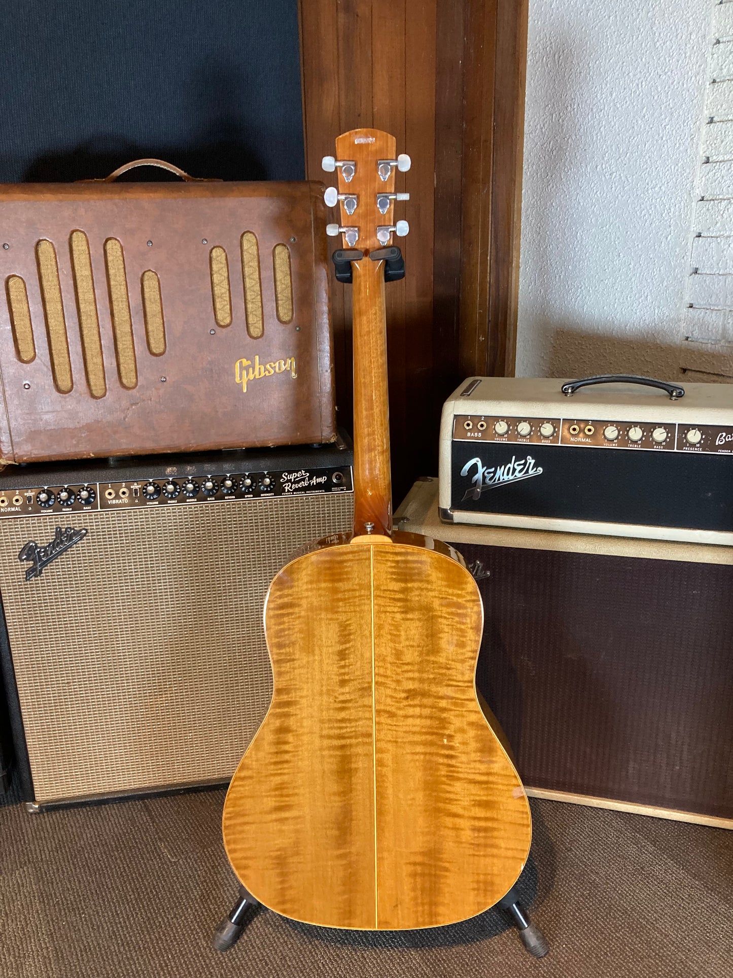 Flambeau LFW-4 Acoustic Guitar w/Case (1980's)