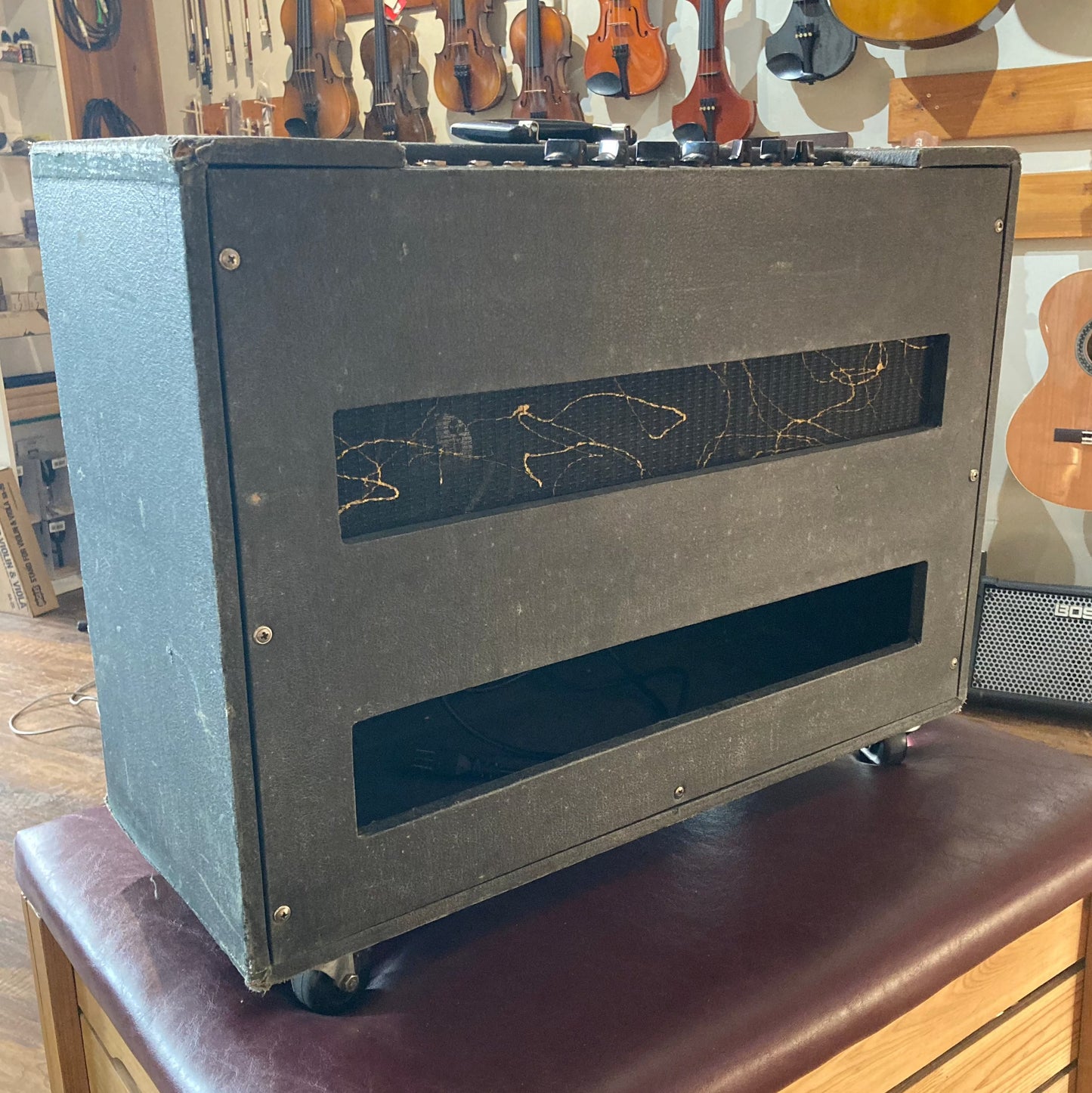 Sano Dual Channel 2x12 Electric Guitar Amp (1960's)
