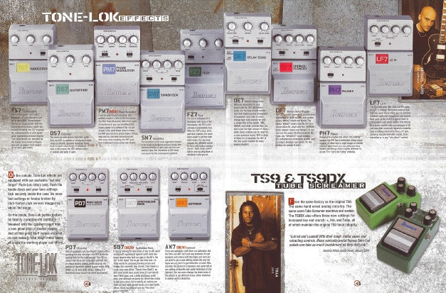 Ibanez Tone-Lok PM7 Phase Modulator Pedal (2000's)