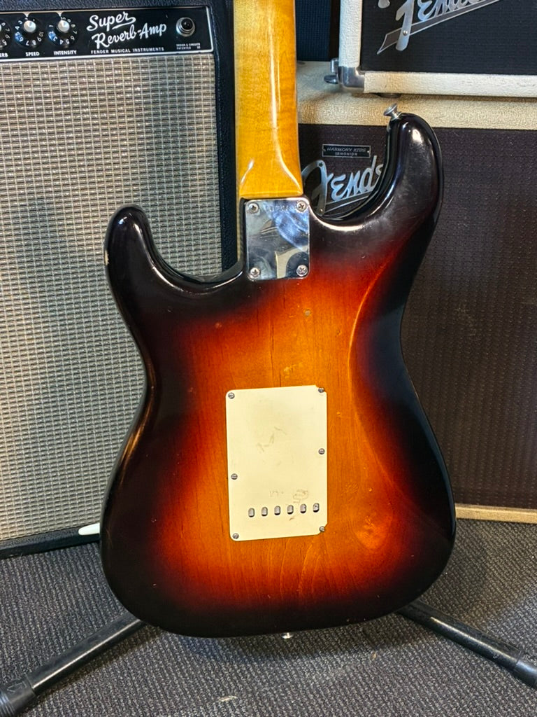 Fender Pre-CBS Stratocaster Electric Guitar w/Case - Refinished Sunburst (1964)
