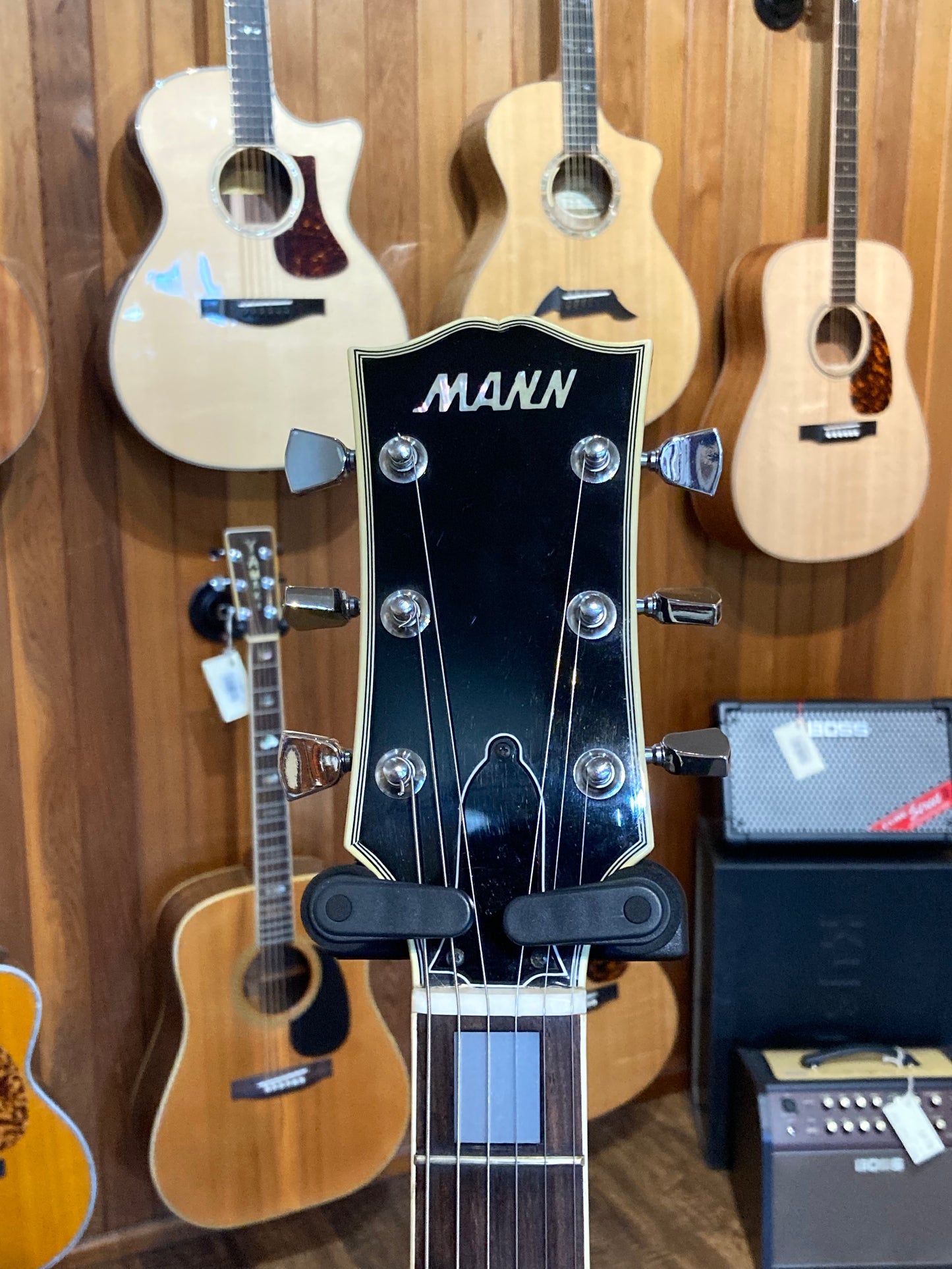 Mann Double Cutaway Electric Guitar w/Case (1970's)