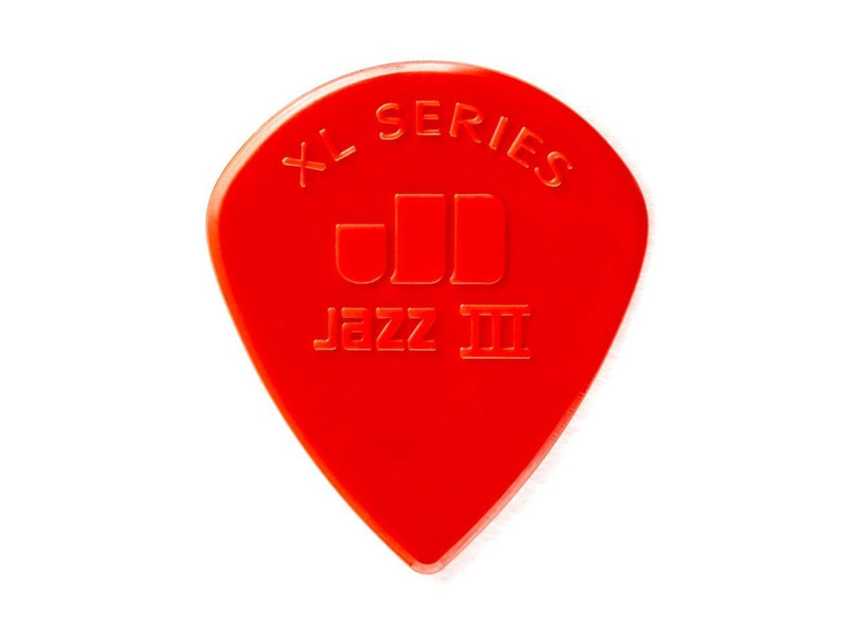 Dunlop 47PXL-N Nylon Jazz III XL Pick Pack - 1.38mm/6 Picks