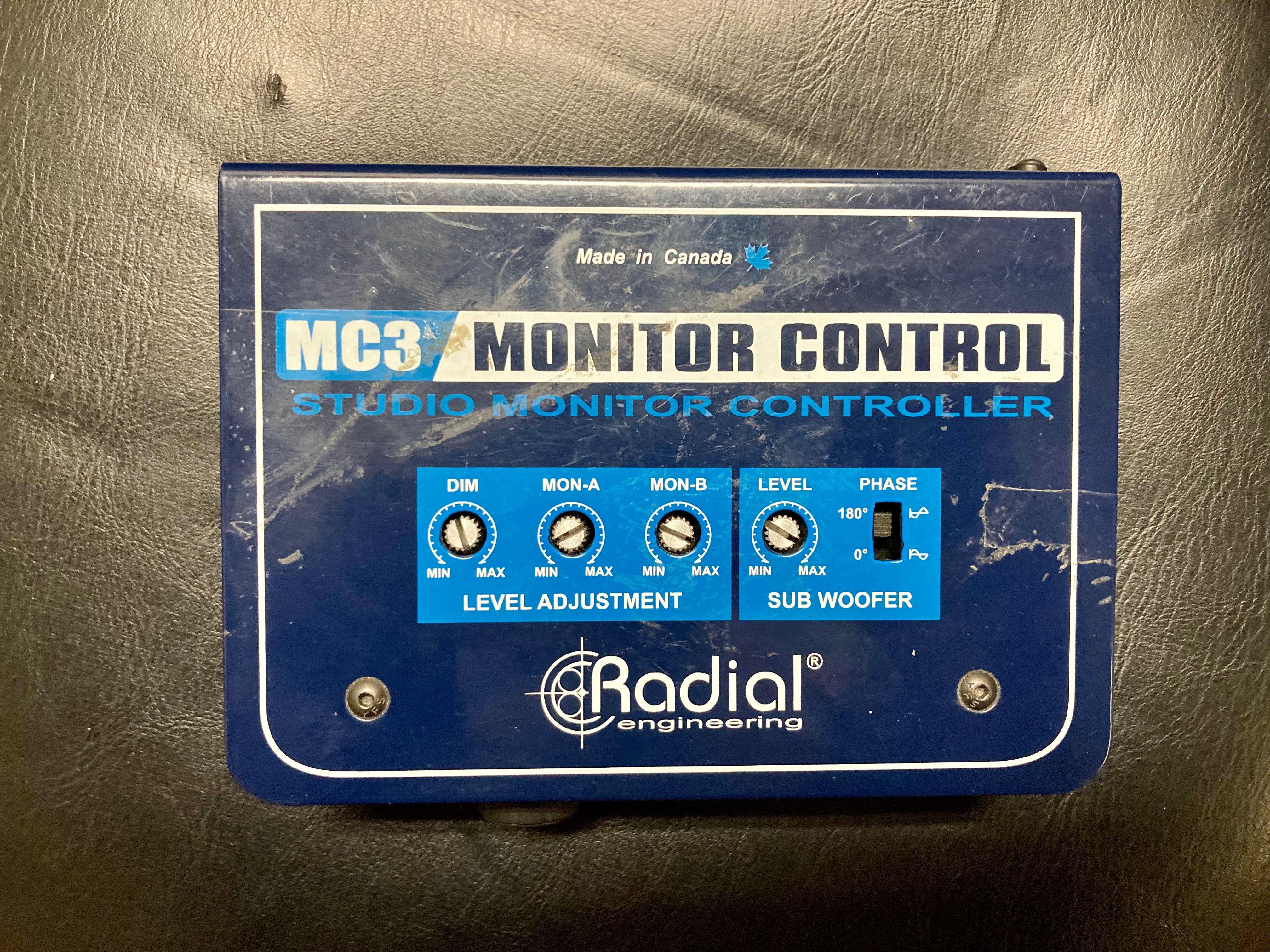 Radial MC3 Studio Monitor Control Used Acoustic Music Shop