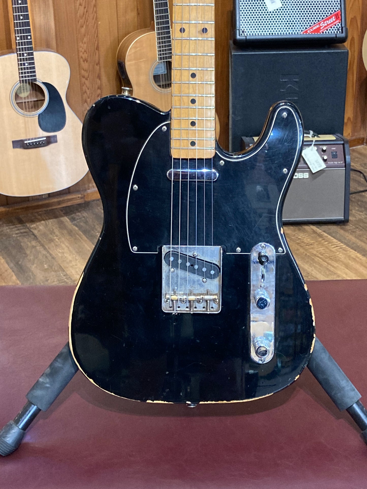 Squier Telecaster Electric Guitar MIJ w/Gig Bag (1983)