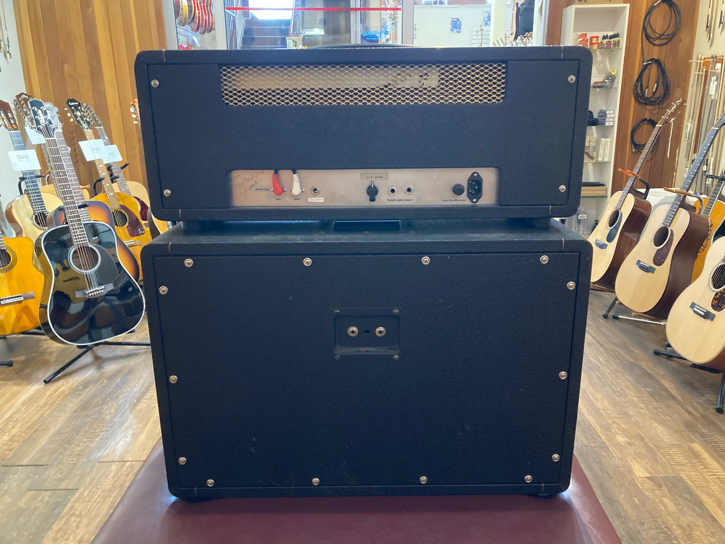 Li'l Dawg Amps "The Pug Reverb" w/2x10 Cabinet & Amp Cover (2009)