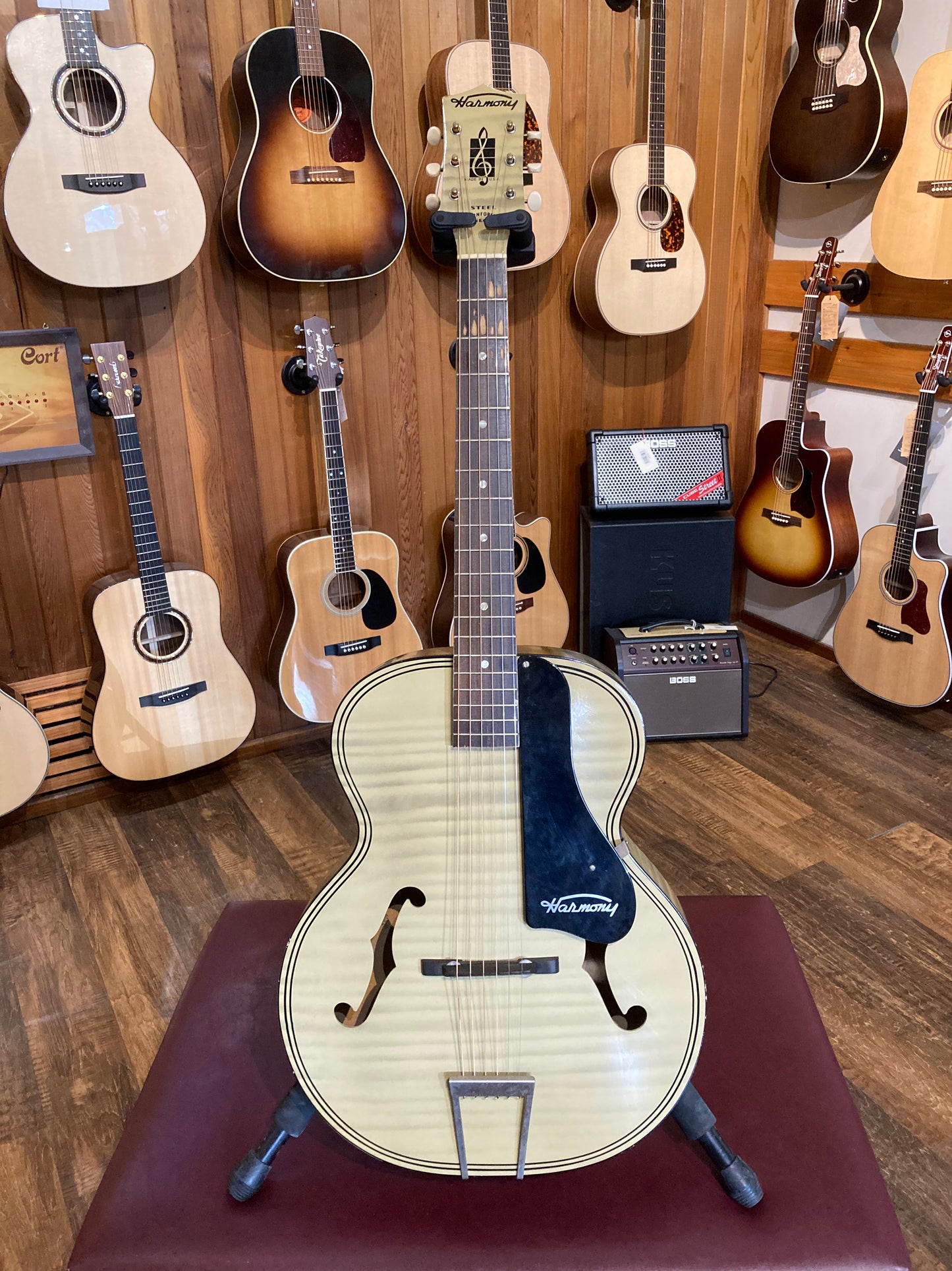 Harmony H1214 Archtop w/Case (1960's)