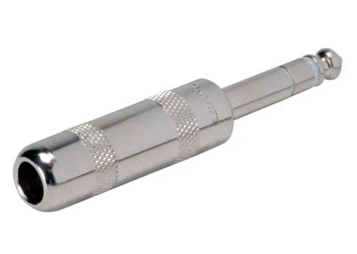 More Better 1/4" Stereo 3 Conductor Cable Mount Plug - Nickel