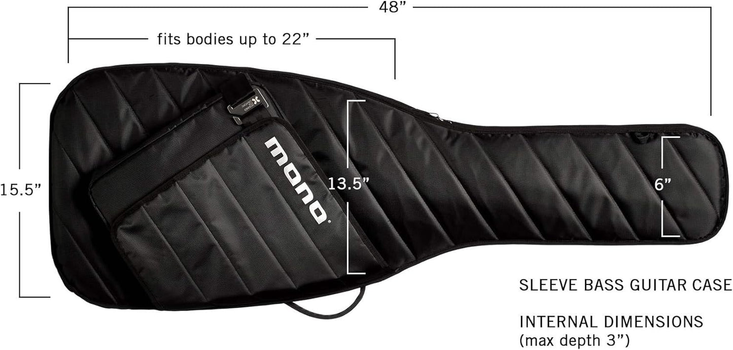 Mono M80-SEG-BLK Electric Guitar Sleeve - Black