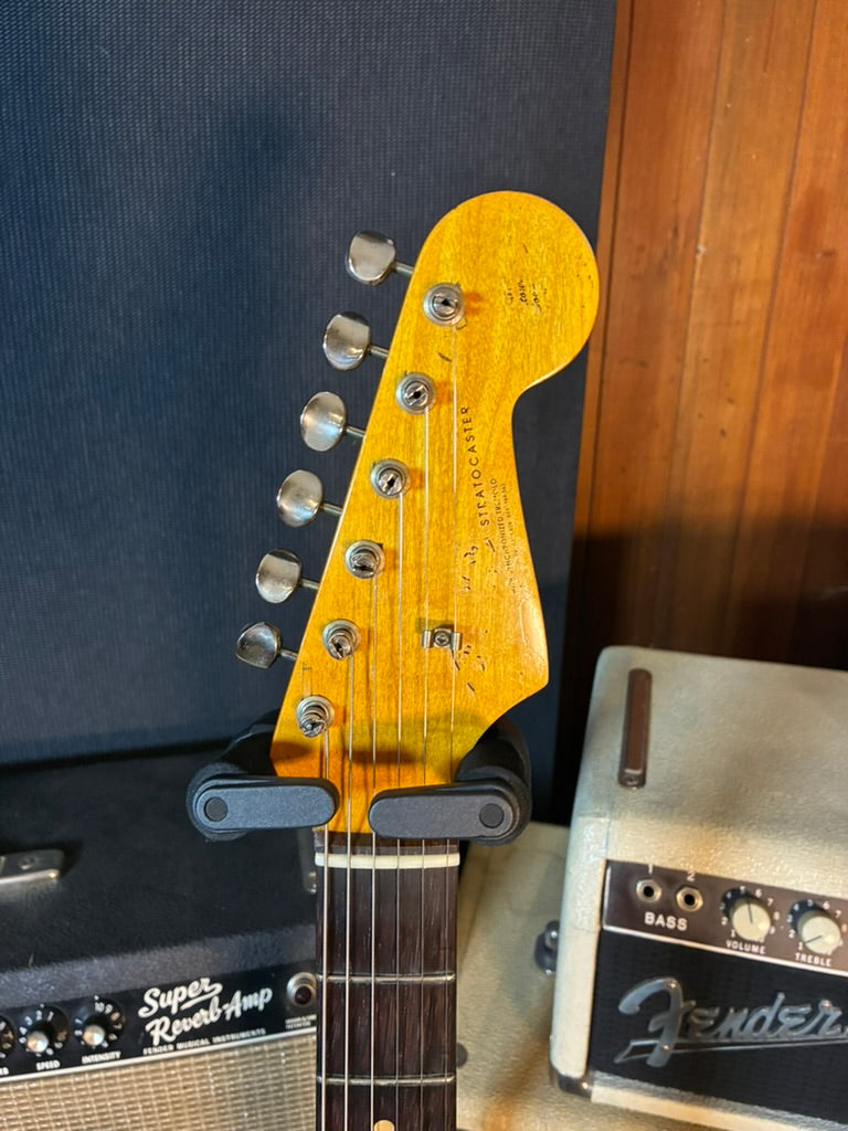 Fender Pre-CBS Stratocaster Electric Guitar w/Case - Refinished Sunburst (1964)