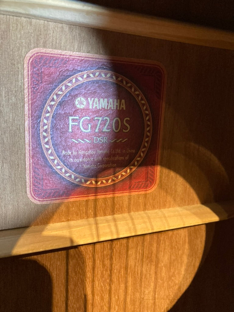 Yamaha FG720S Acoustic Guitar - Dusk Sun Red (Used)