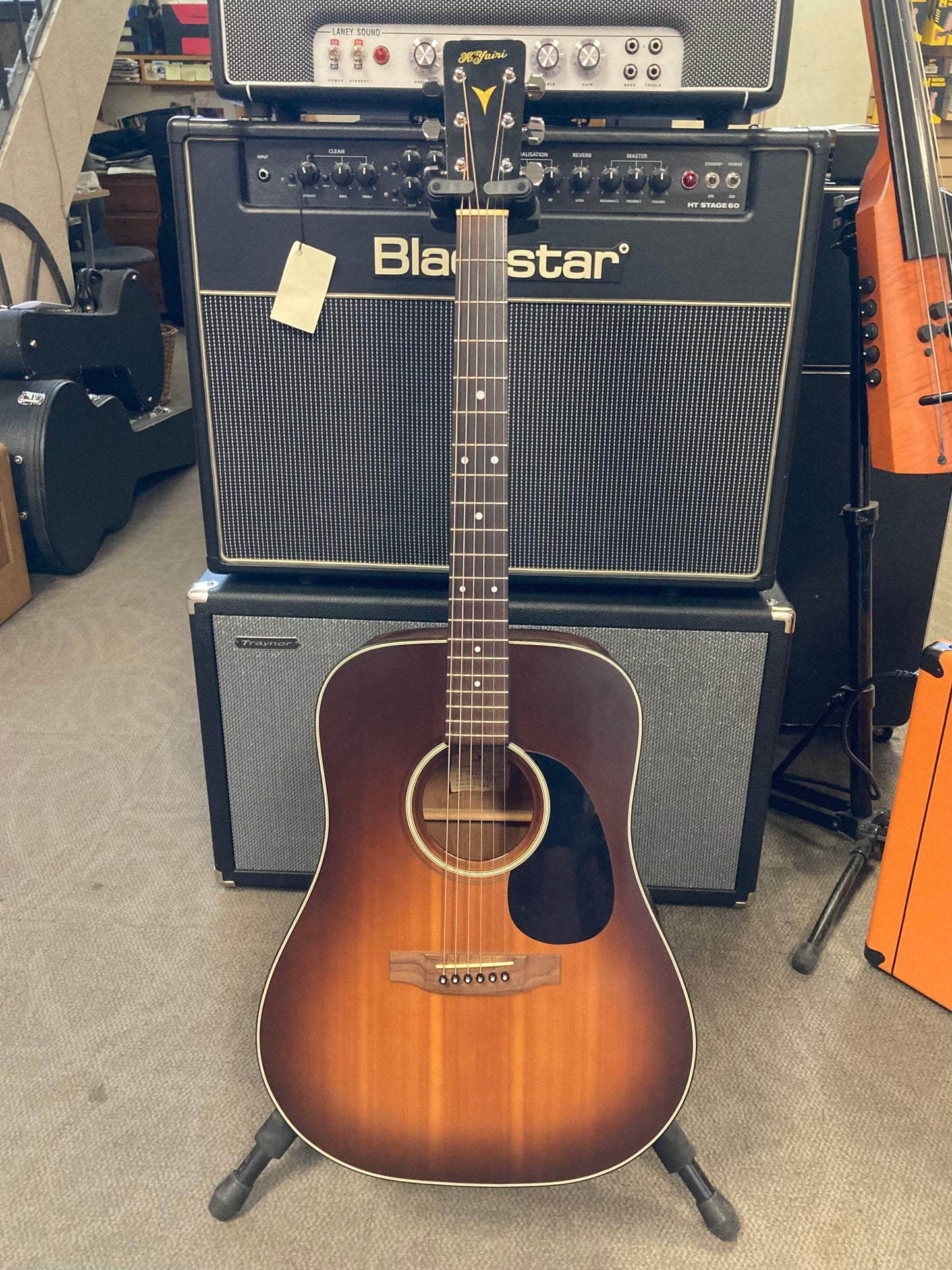 K. Yairi AR321S Acoustic Guitar w/Case (1984)