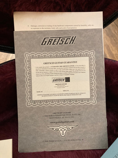 Gretsch G6118T Players Edition Anniversary Hollow Body w/Case - Two-Tone Copper Metallic/Sahara Metallic (2021)