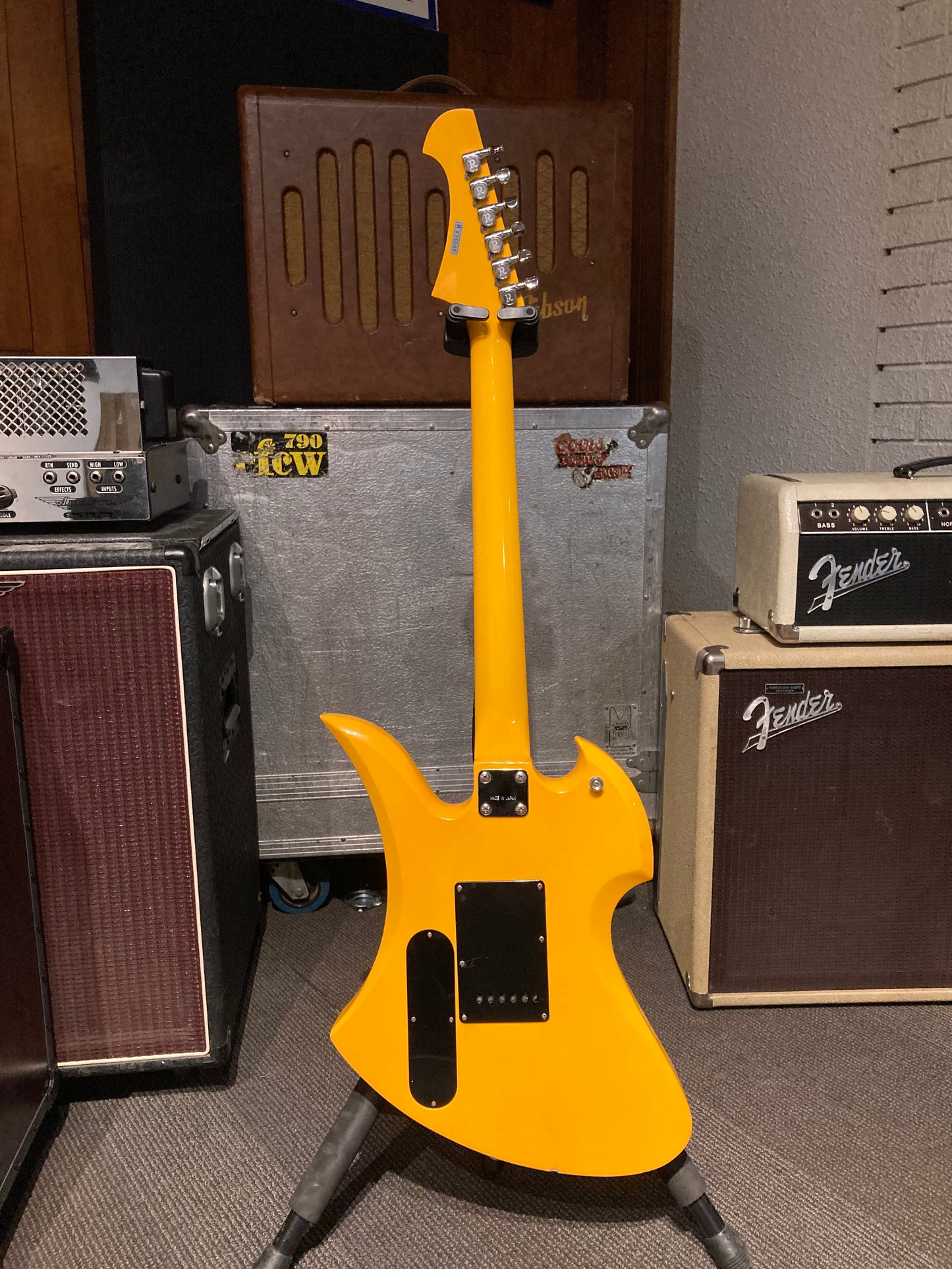 B.C. Rich Made in Japan NJ Series Mockingbird w/Case (1980's)