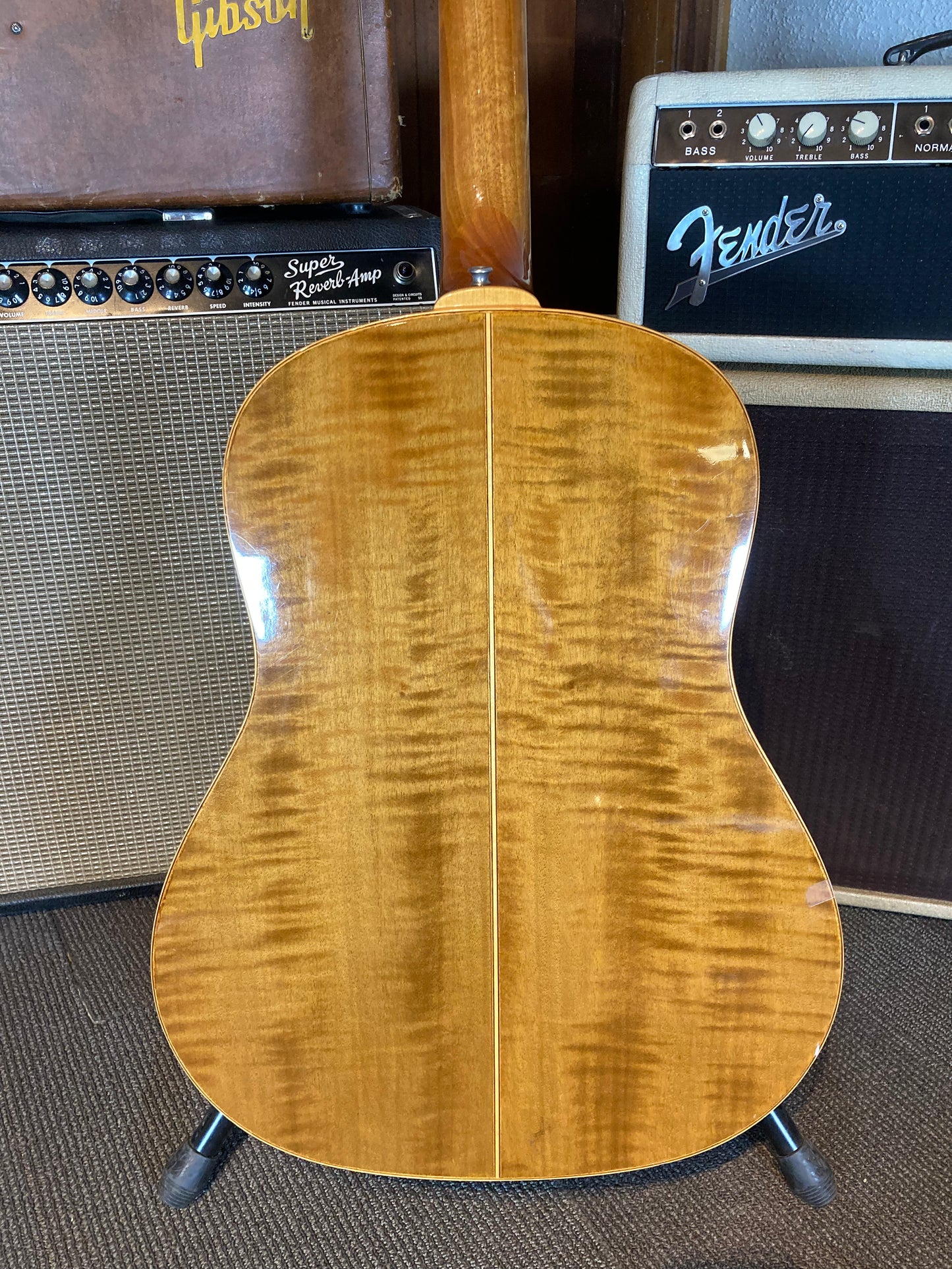 Flambeau LFW-4 Acoustic Guitar w/Case (1980's)