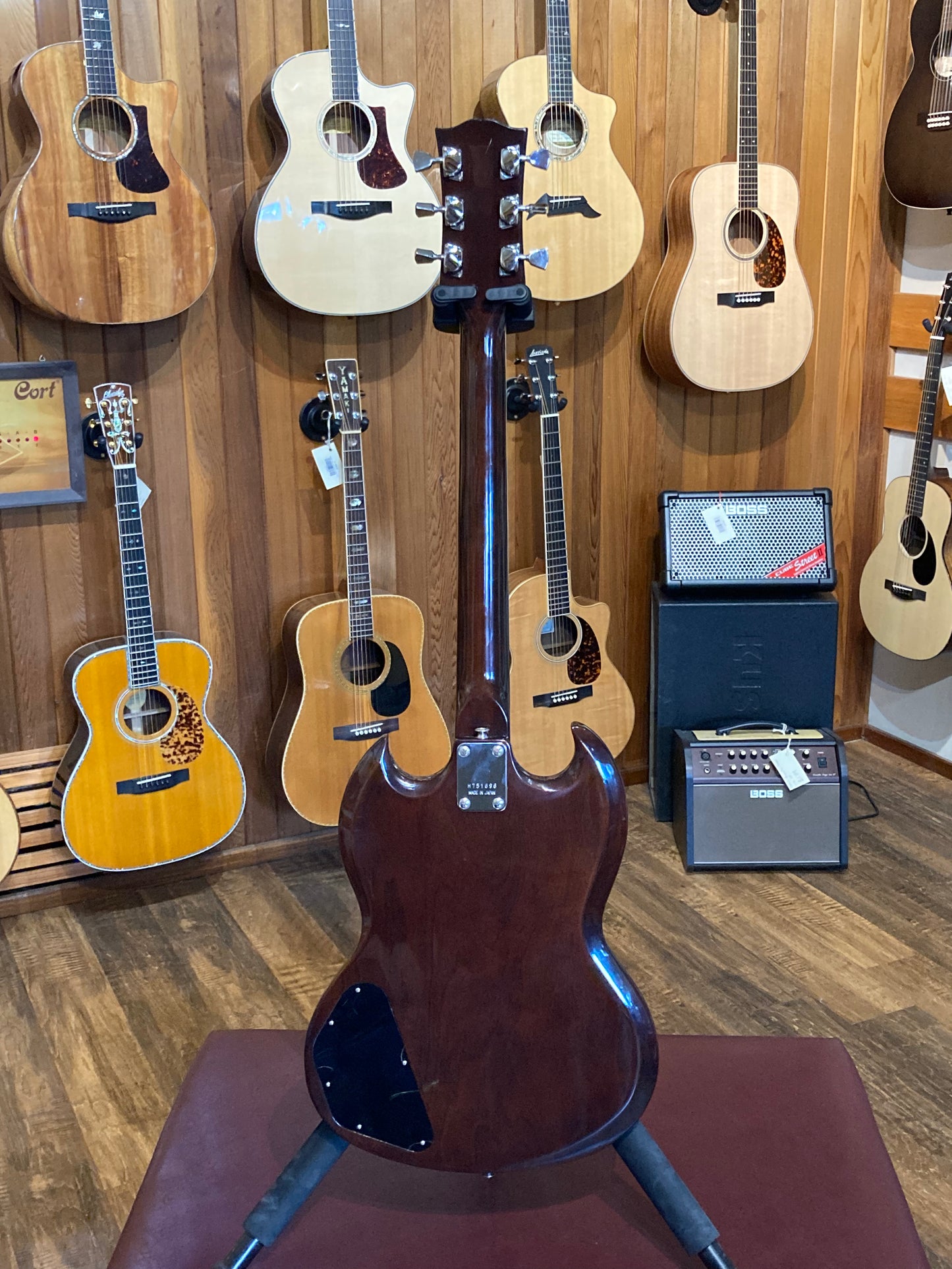 Mann Double Cutaway Electric Guitar w/Case (1970's)