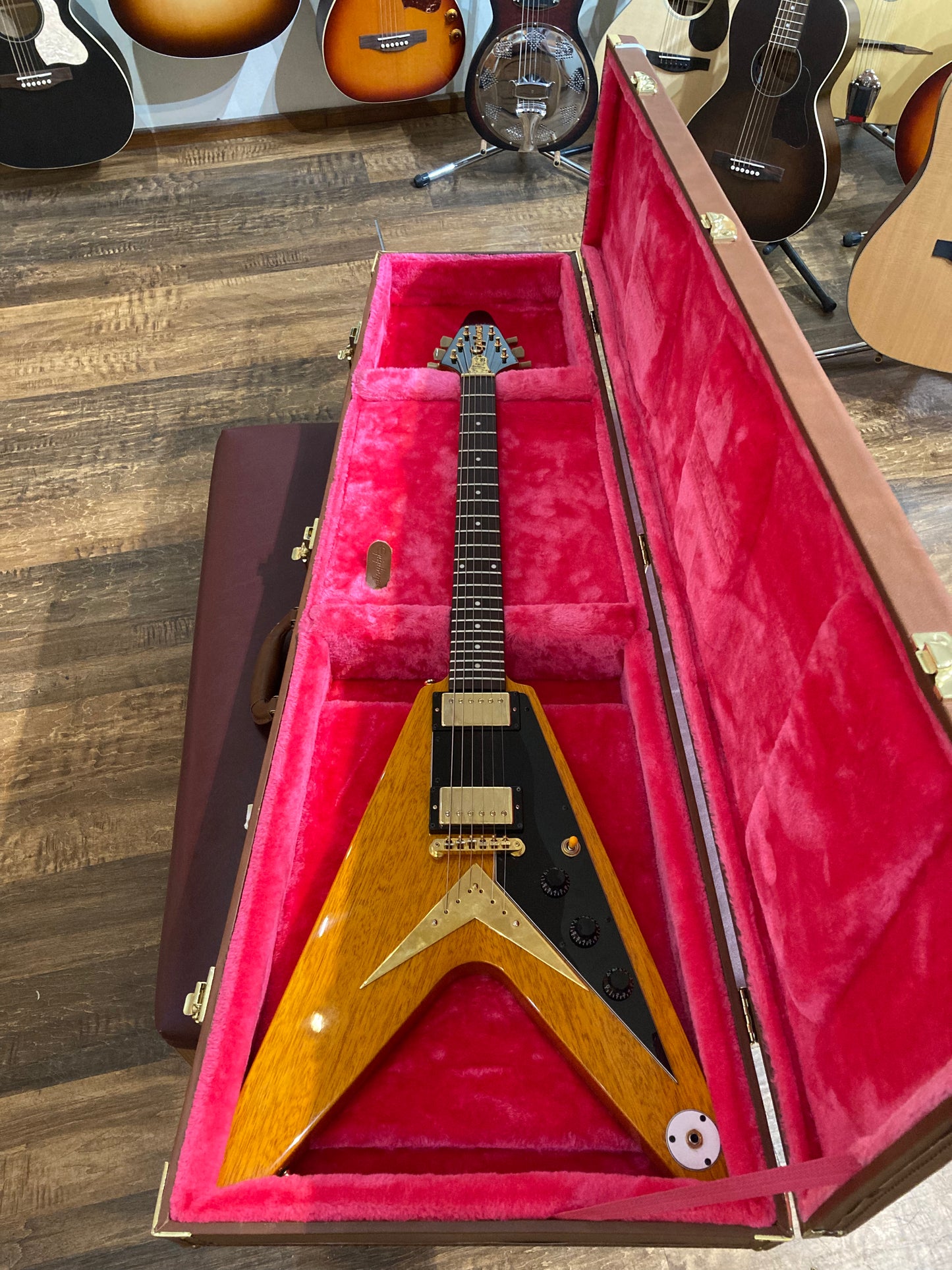 Epiphone Joe Bonamassa Signature '58 "Amos" Korina Flying V w/Case (2018)