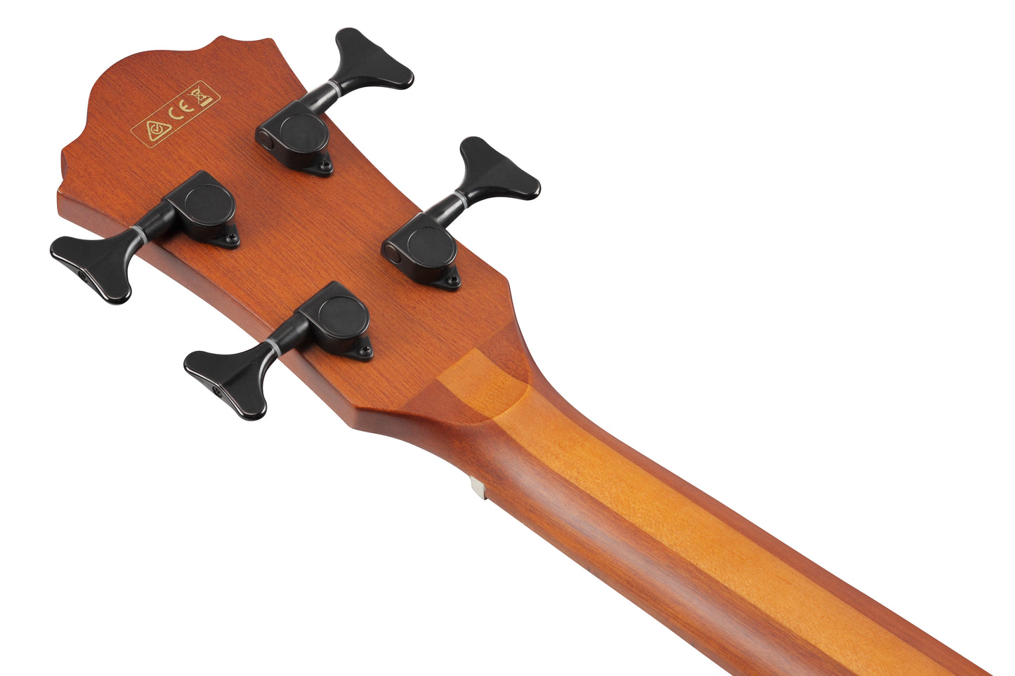 Ibanez AEGB24E Acoustic/Electric Bass Guitar - Mahogany Sunburst High Gloss