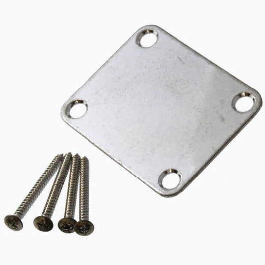 All Parts AP-0600-007 Aged Chrome Neck Plate