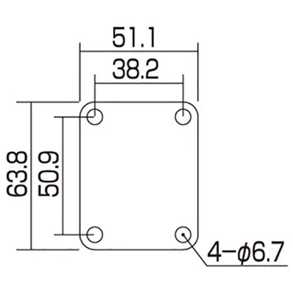 All Parts AP-0600-001 Nickel Neckplate
