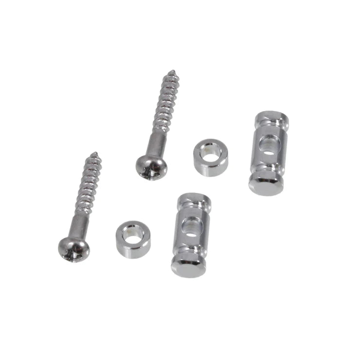 Allparts AP-0727-010 Gotoh Barrel String Guides - Chrome, Set of 2