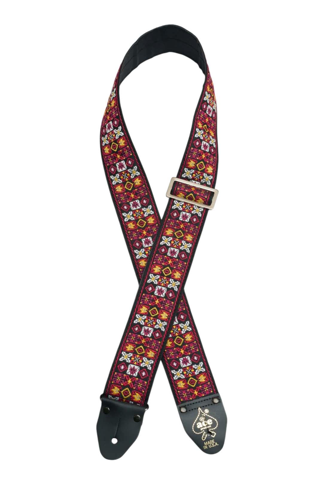 Ace Vintage Reissue Guitar Strap - X's & O's