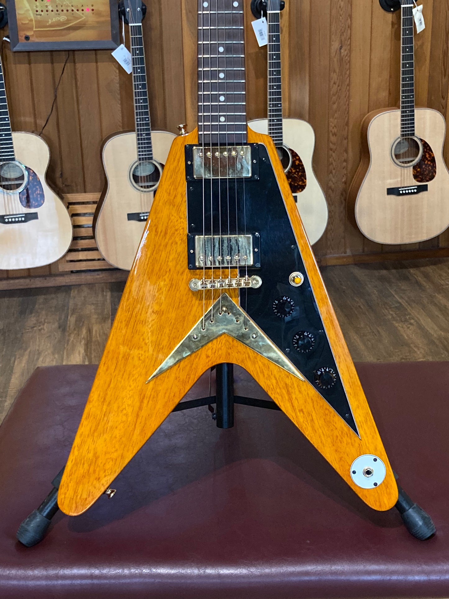 Epiphone Joe Bonamassa Signature '58 "Amos" Korina Flying V w/Case (2018)