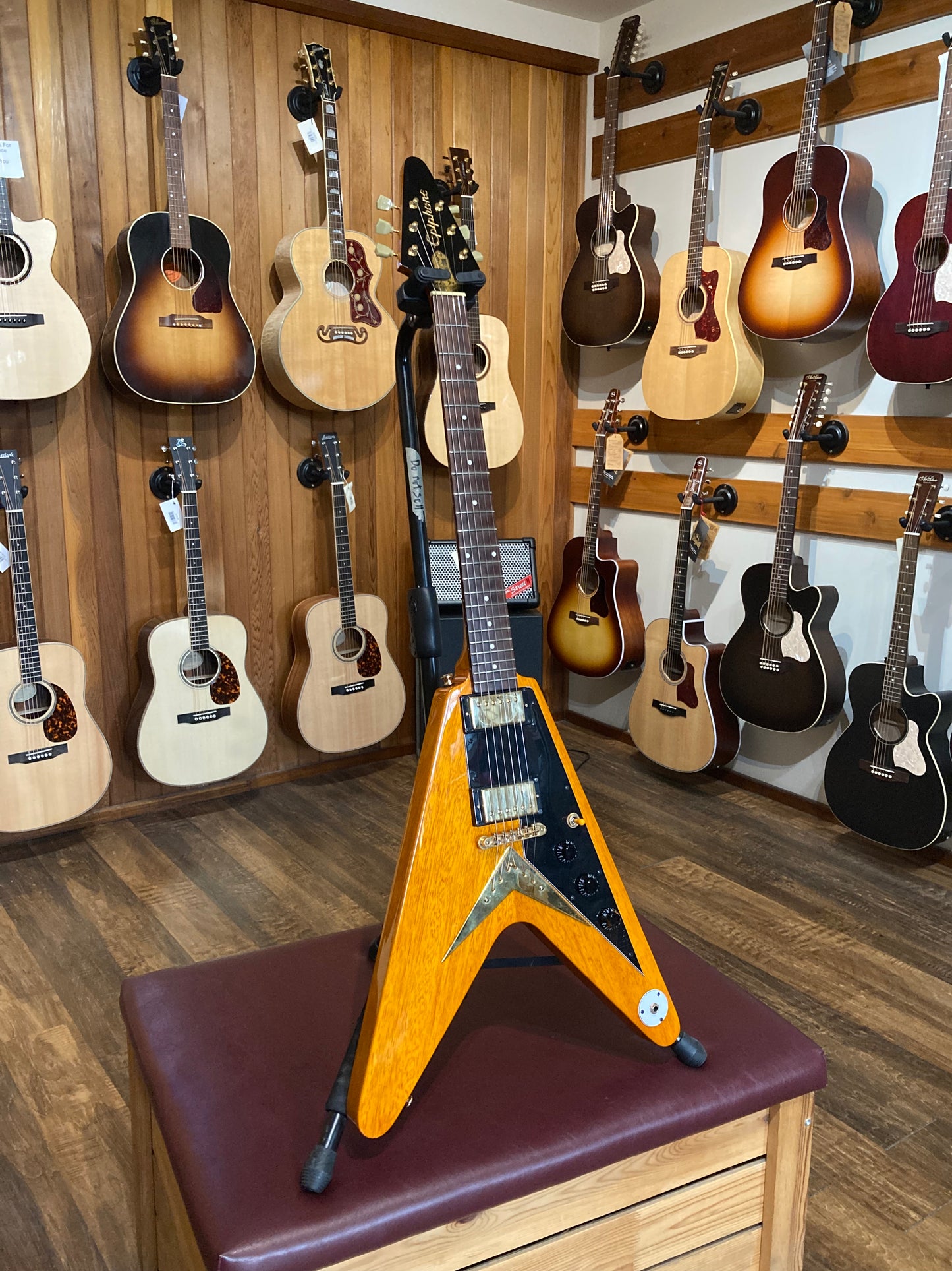 Epiphone Joe Bonamassa Signature '58 "Amos" Korina Flying V w/Case (2018)