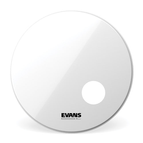 Evans EQ3 White Reso Bass Drum Head - 18"