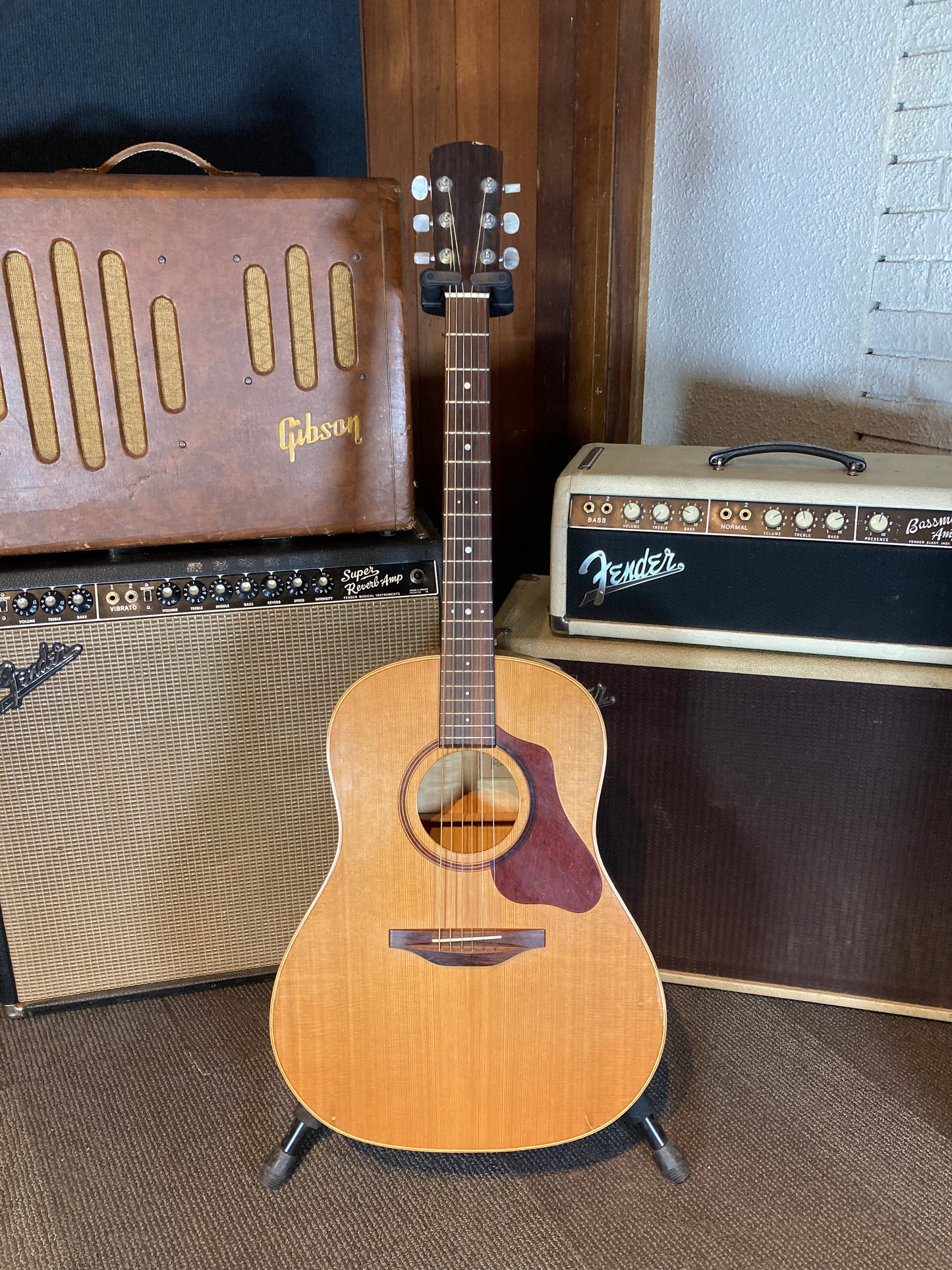 Flambeau LFW-4 Acoustic Guitar w/Case (1980's)
