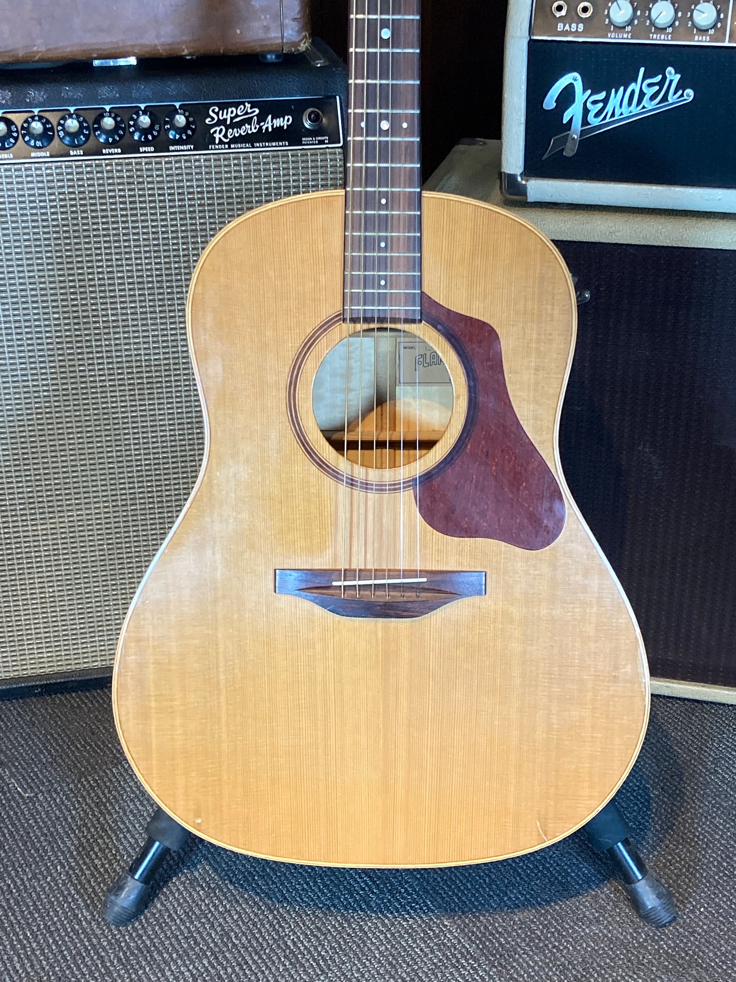Flambeau LFW-4 Acoustic Guitar w/Case (1980's)
