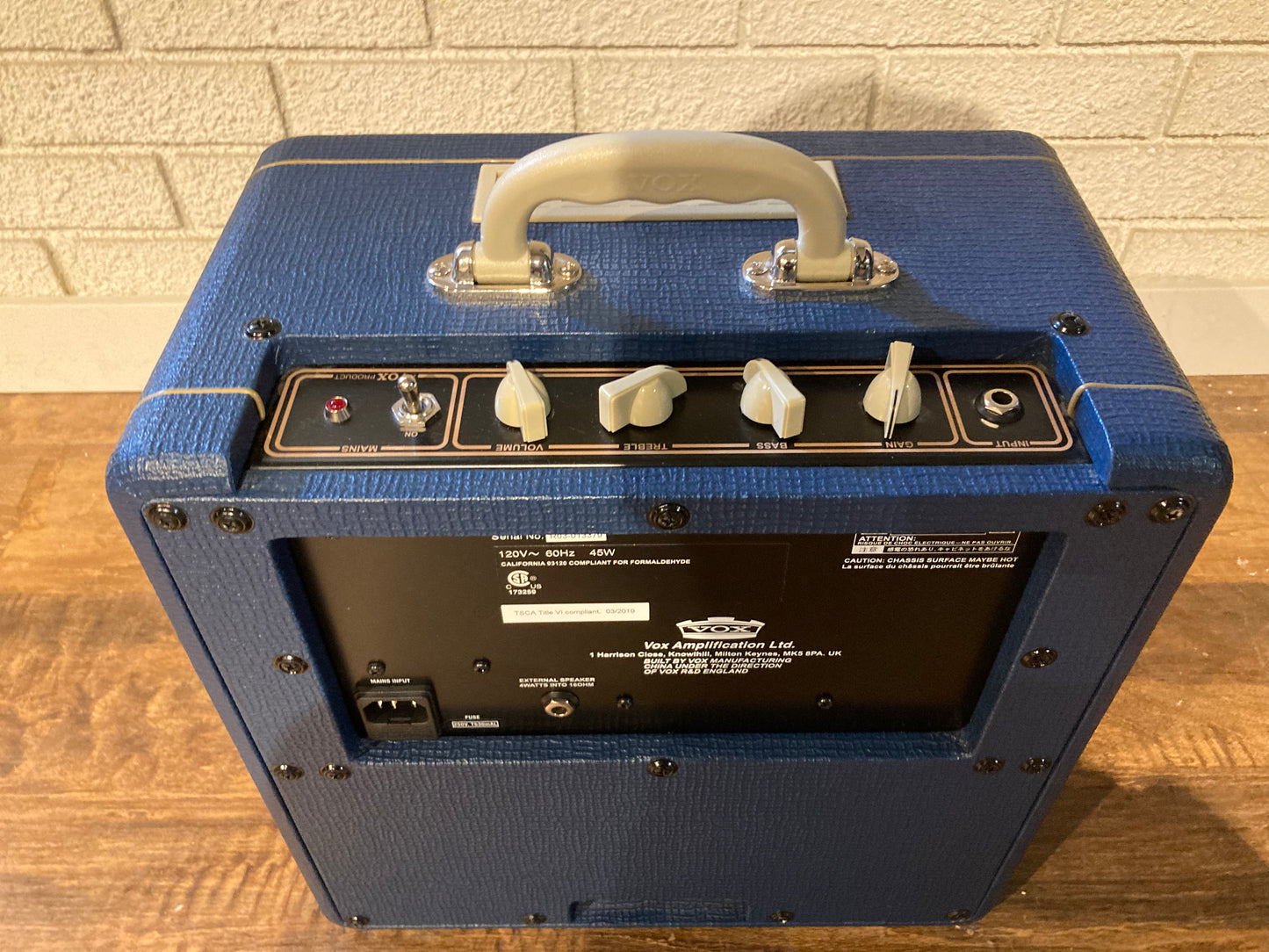 Vox AC4C1-BL 4W 1x10" Electric Guitar Combo Amp (Used)