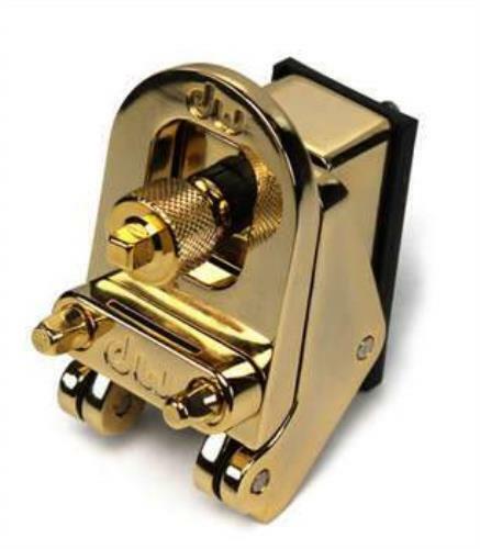 DW Mag Snare Throw Off - Gold