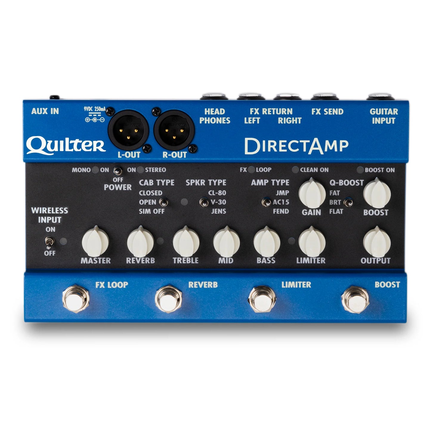 Quilter DirectAmp Stereo Amp and Cab Simulator