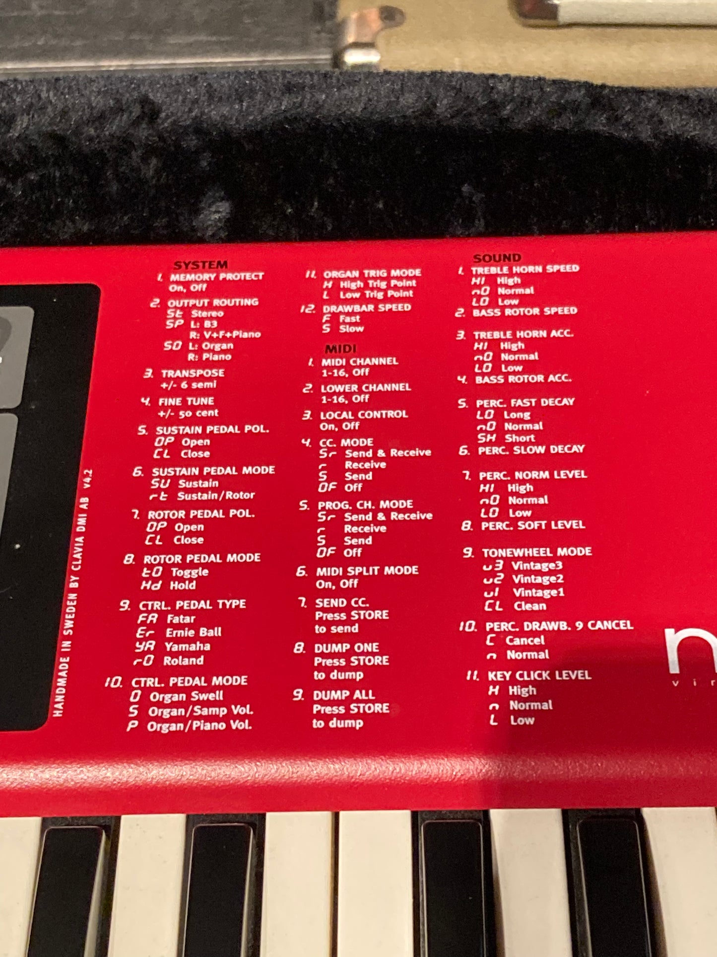 Nord Electro 3 SW61 Semi-Weighted 61-Key Electric Piano w/Bag (2009-2013)