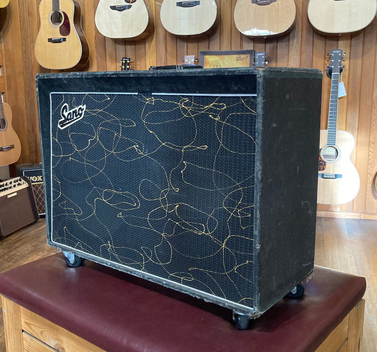Sano Dual Channel 2x12 Electric Guitar Amp (1960's)