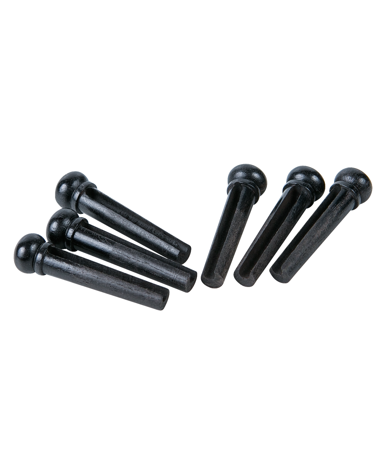 Golden Gate F-3605 Acoustic Guitar Bridge Pins – Ebony – Set of 6