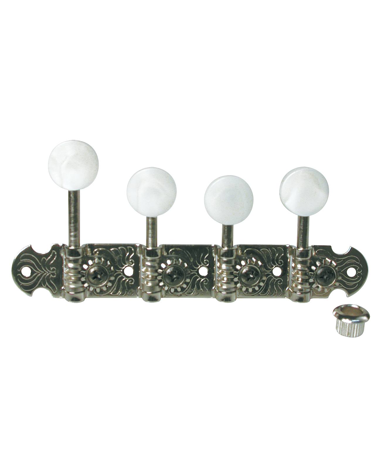 Golden Gate FM-2 F-Model Mandolin Tuners – 2 Planks (4+4) – Nickel