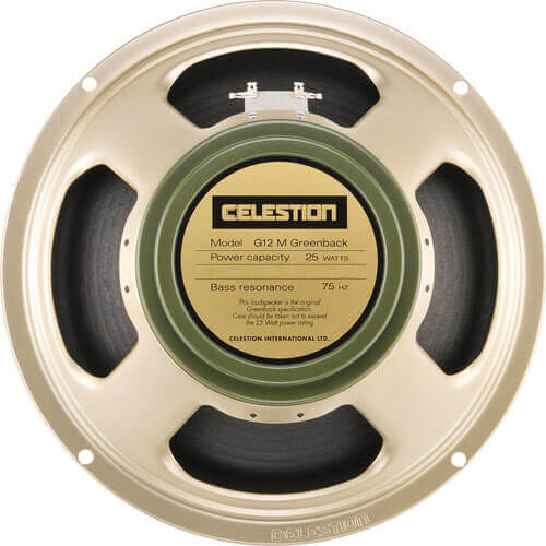 Celestion G12M Greenback Guitar Speaker - 12" 8 Ohm