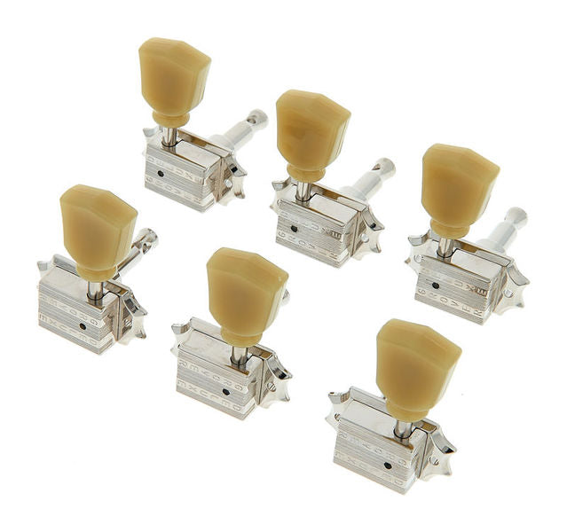 Grover Vintage 3x3 Machine Heads - Nickel