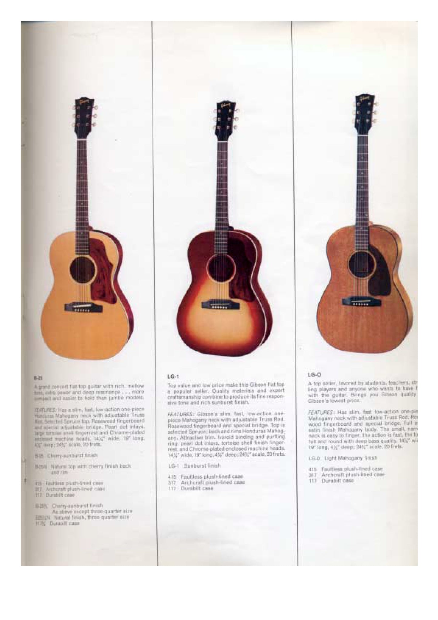 Gibson LG-1 Acoustic Guitar w/Case (1967)