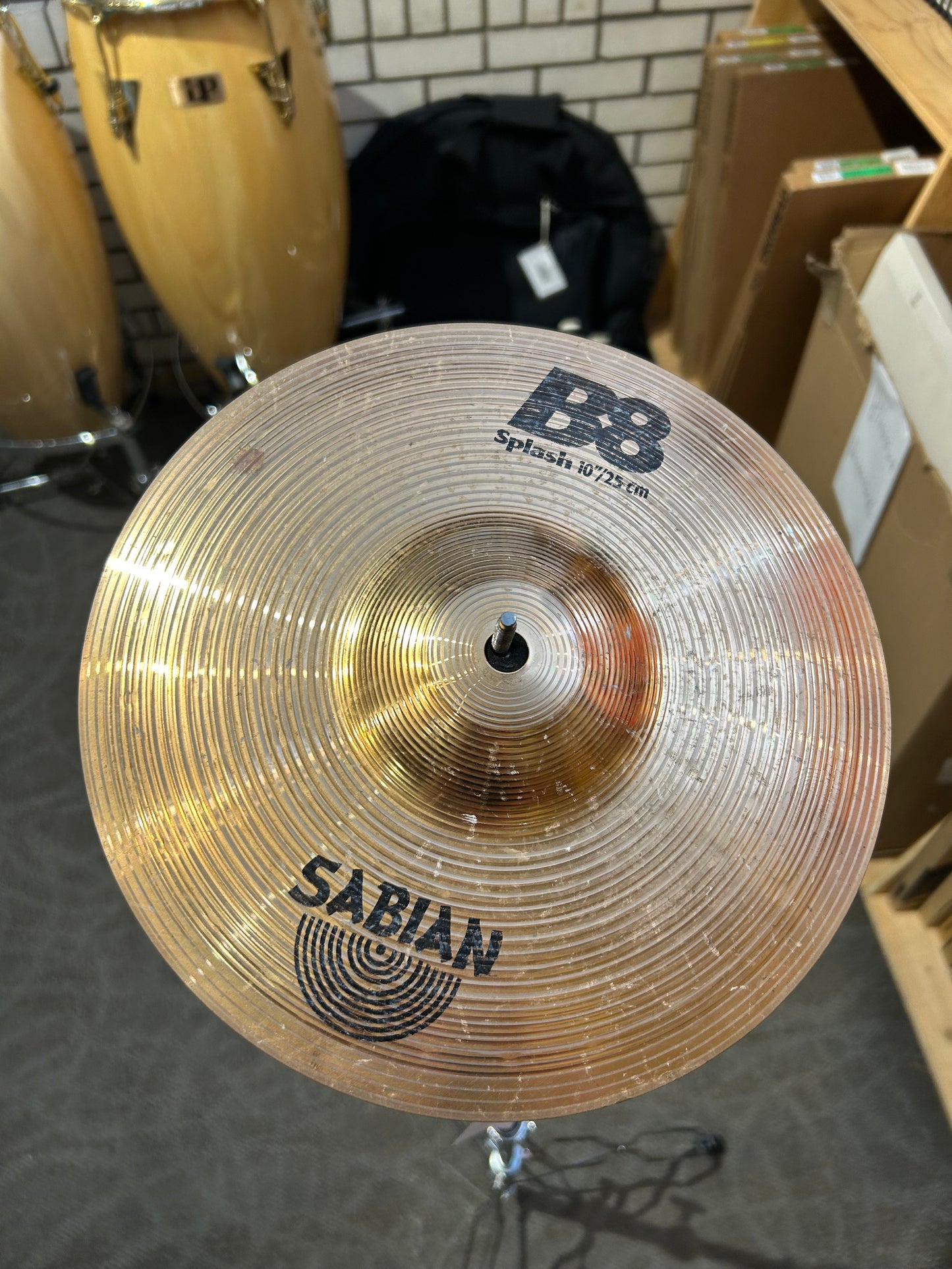 Sabian 10" B8 Splash Cymbal (Used)