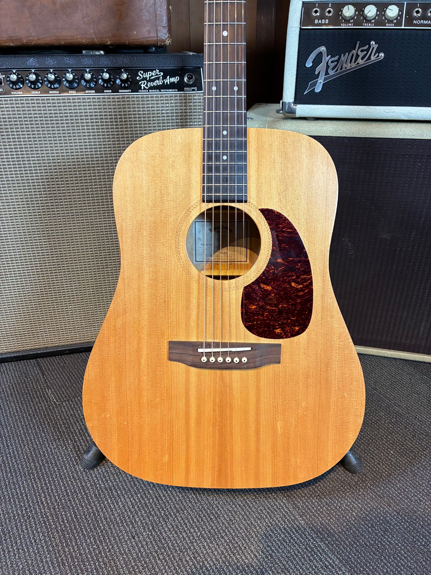 Sigma DME Acoustic/Electric Guitar w/Case - Natural (Used)