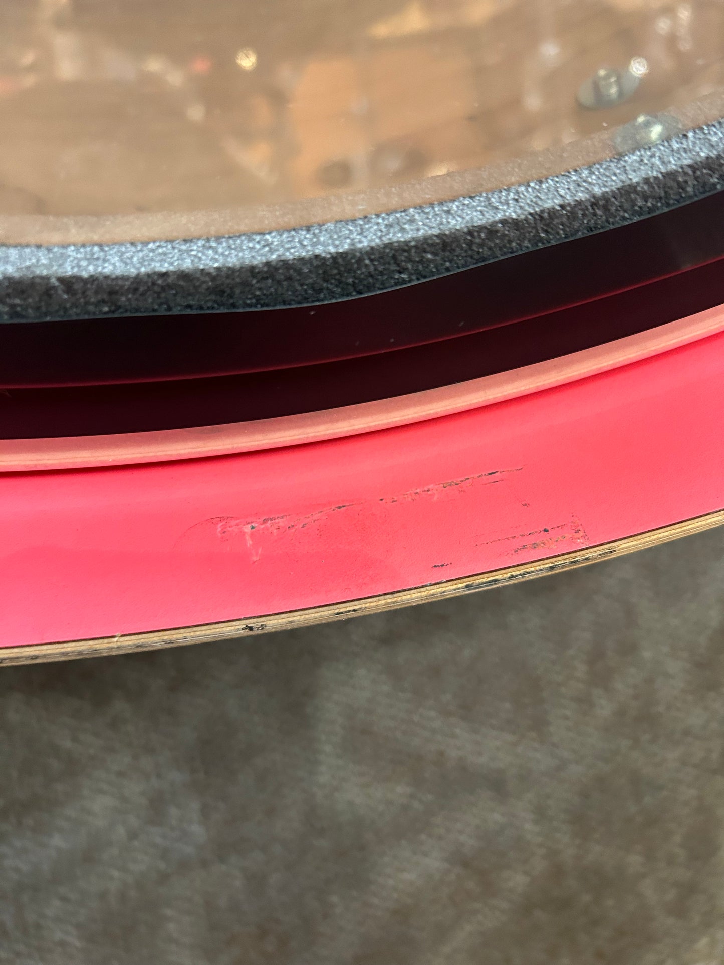 Ludwig NeuSonic 3-Piece Drum Kit - Coral Red (Used)