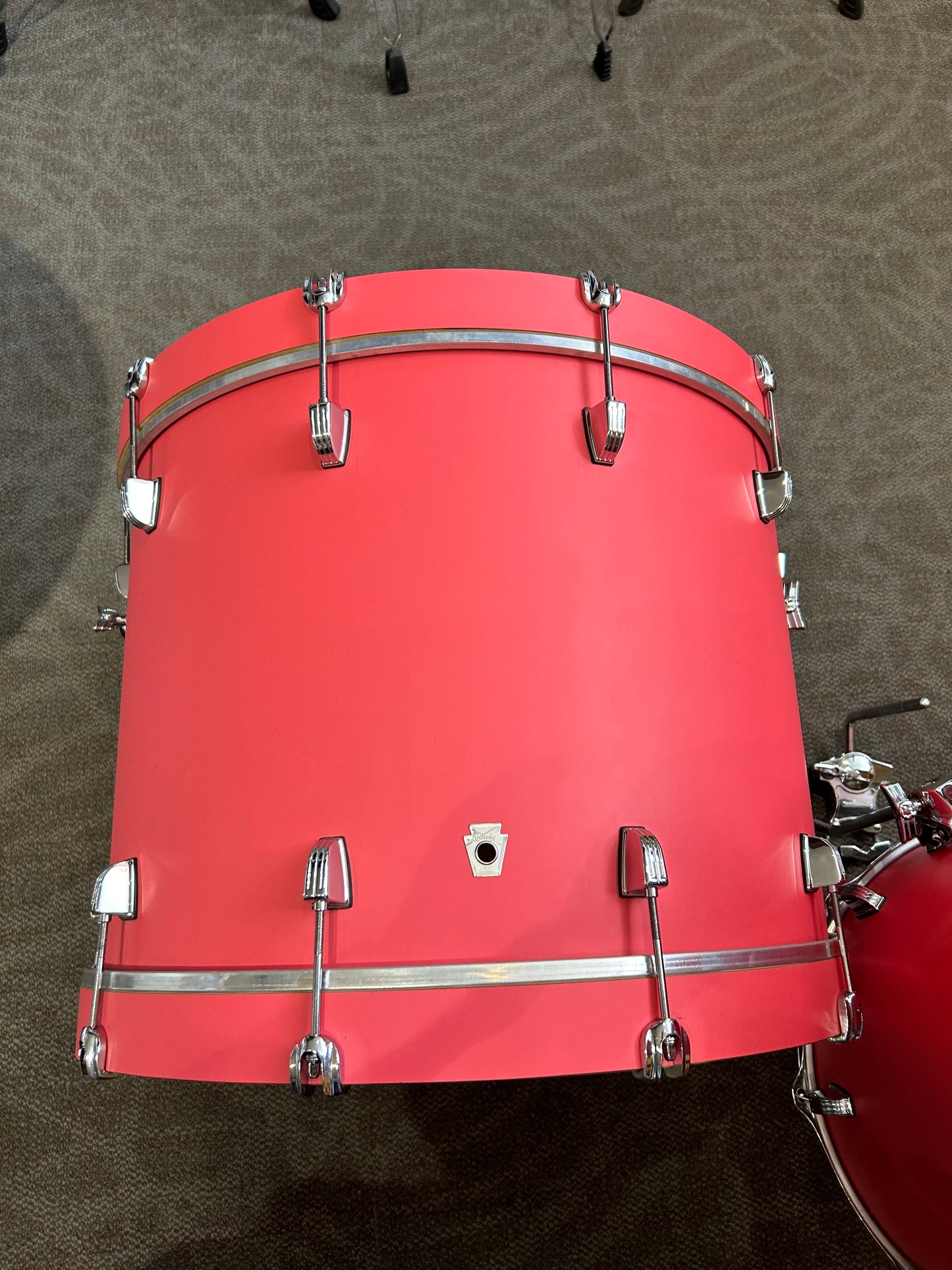 Ludwig NeuSonic 3-Piece Drum Kit - Coral Red (Used)