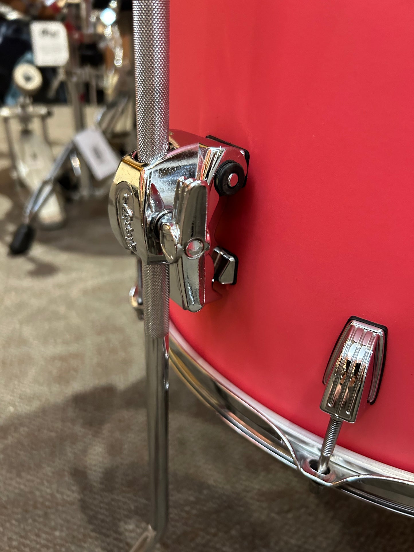 Ludwig NeuSonic 3-Piece Drum Kit - Coral Red (Used)