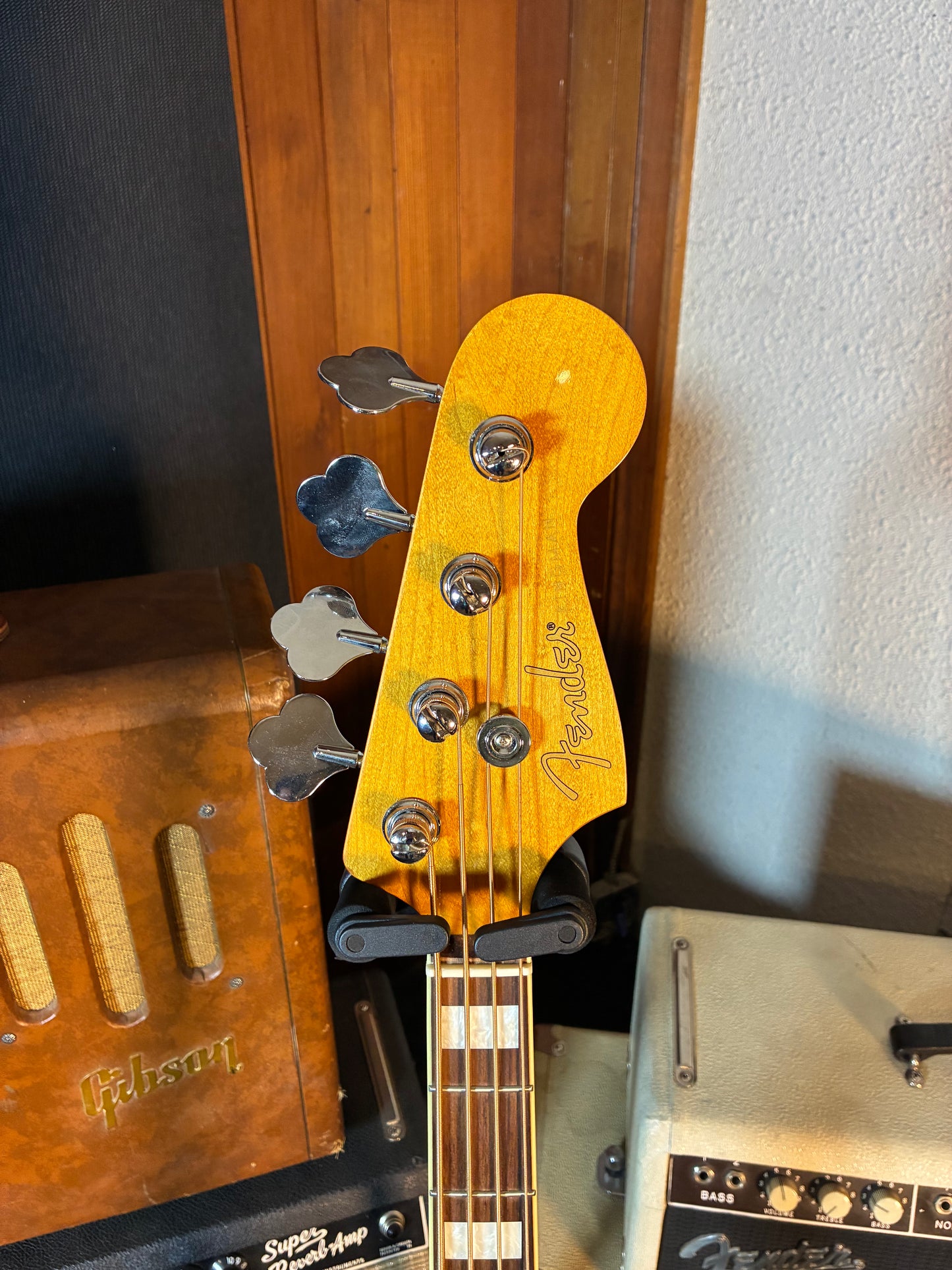Fender Kingman Bass SCE Acoustic/Electric Bass w/Case - Natural (2015)